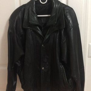 mens leather jacket